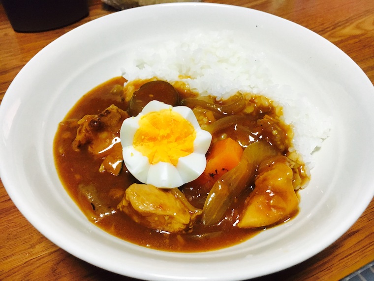 Chicken breast curry